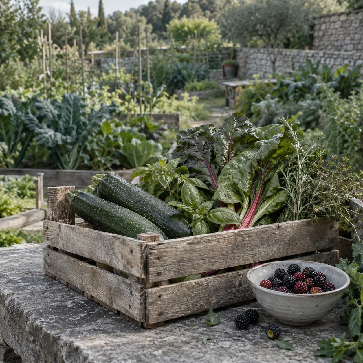 Vegetables, herbs, and berries — Specus Village