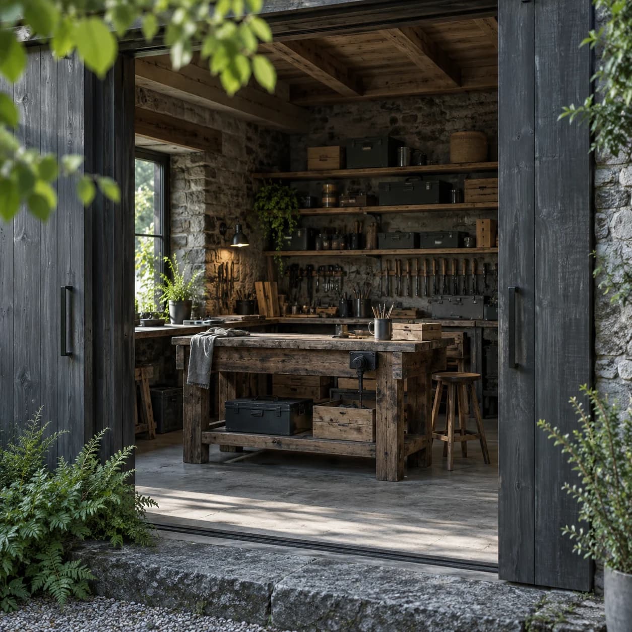Workshop and storage — Specus Village